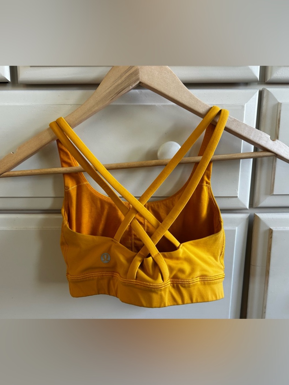Lululemon Energy bra 
Yellow - size 2